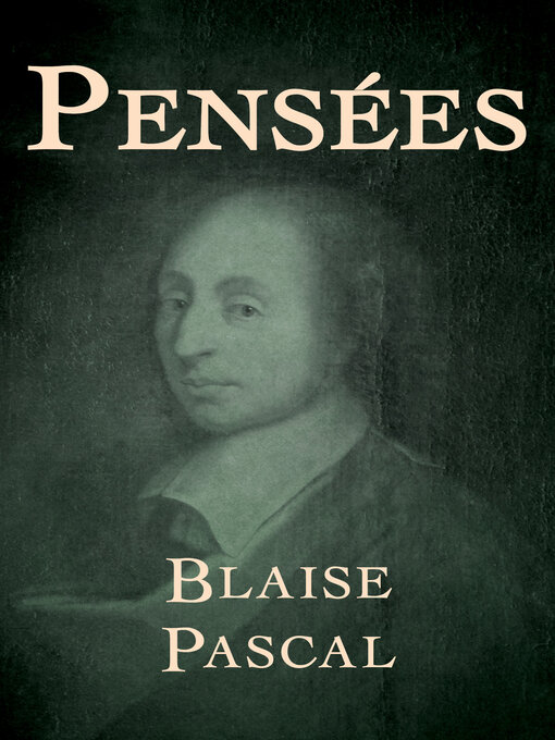 Title details for Pensées by Blaise Pascal - Available